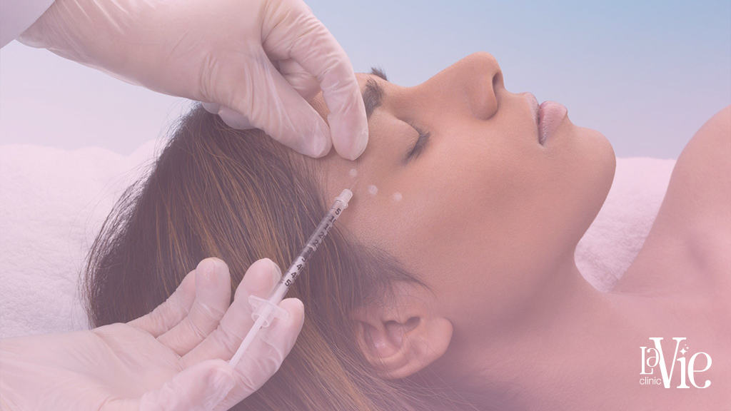 specialist injects Dermal Fillers solution into the face to to reduce the signs of aging, minimize skin depressions and scars,La Vie Clinic Rochester Hills