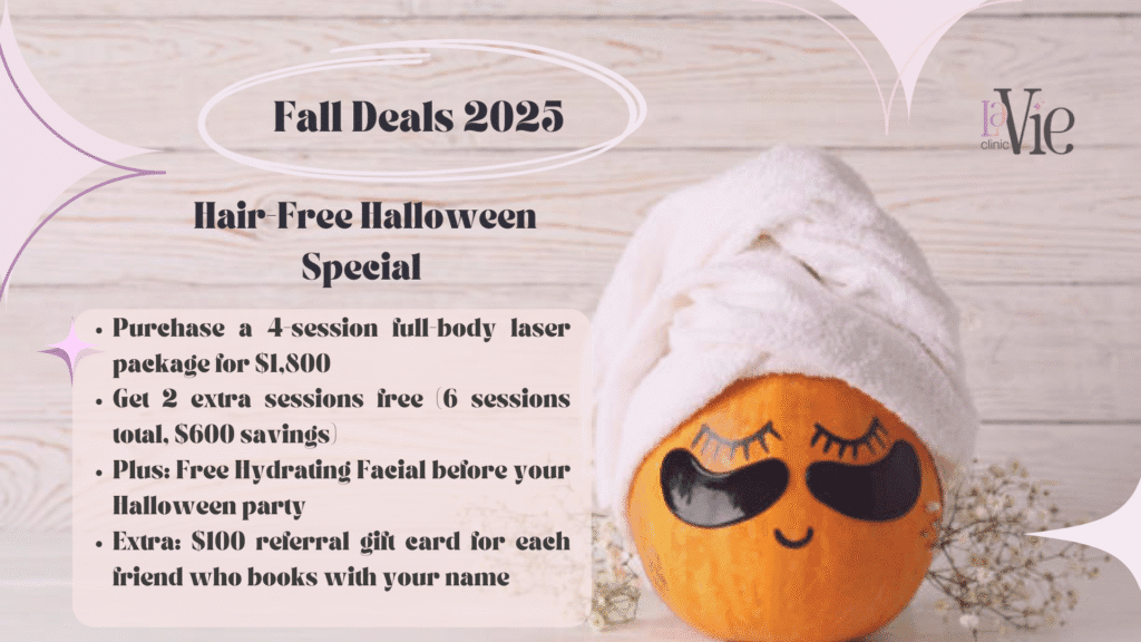 Hair-Free Halloween Special - Laser hair removal Halloween specials 2025